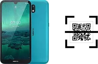 Wie lese ich QR-Codes auf einem Nokia 1.3?