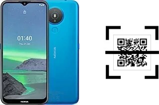 Wie lese ich QR-Codes auf einem Nokia 1.4?