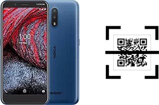 Wie lese ich QR-Codes auf einem Nokia 2 V Tella?