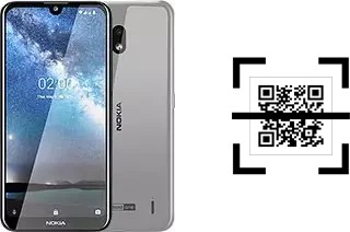 Wie lese ich QR-Codes auf einem Nokia 2.2?