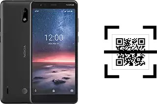 Wie lese ich QR-Codes auf einem Nokia 3.1 A?