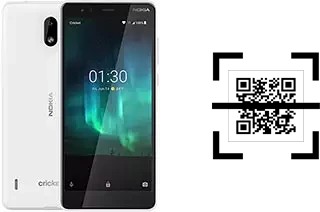 Wie lese ich QR-Codes auf einem Nokia 3.1 C?