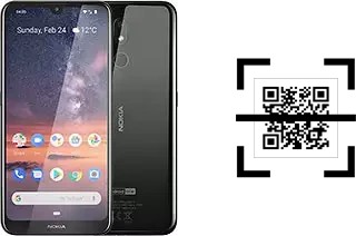 Wie lese ich QR-Codes auf einem Nokia 3.2?