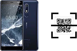 Wie lese ich QR-Codes auf einem Nokia 5.1?