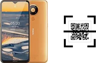 Wie lese ich QR-Codes auf einem Nokia 5.3?