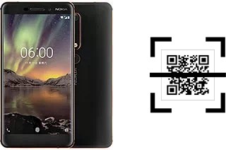 Wie lese ich QR-Codes auf einem Nokia 6.1?