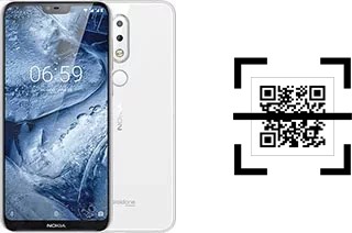 Wie lese ich QR-Codes auf einem Nokia 6.1 Plus (Nokia X6)?