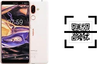 Wie lese ich QR-Codes auf einem Nokia 7 plus?