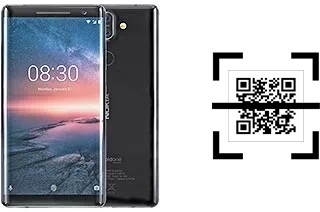 Wie lese ich QR-Codes auf einem Nokia 8 Sirocco?