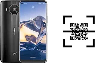 Wie lese ich QR-Codes auf einem Nokia 8 V 5G UW?