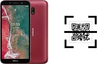 Wie lese ich QR-Codes auf einem Nokia C1 Plus?