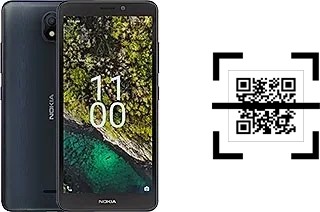 Wie lese ich QR-Codes auf einem Nokia C100?