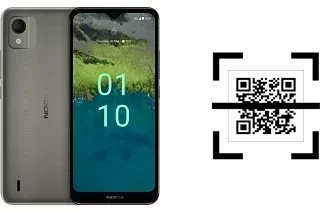 Wie lese ich QR-Codes auf einem Nokia C110?