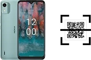 Wie lese ich QR-Codes auf einem Nokia C12 Pro?