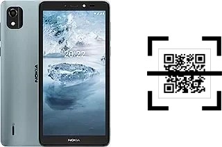 Wie lese ich QR-Codes auf einem Nokia C2 2nd Edition?