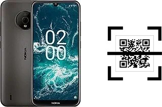 Wie lese ich QR-Codes auf einem Nokia C200?