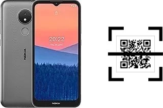 Wie lese ich QR-Codes auf einem Nokia C21?