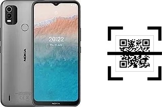 Wie lese ich QR-Codes auf einem Nokia C21 Plus?