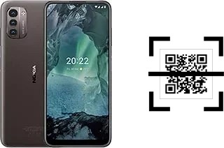 Wie lese ich QR-Codes auf einem Nokia G21?