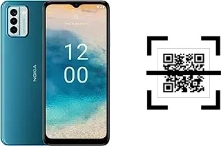 Wie lese ich QR-Codes auf einem Nokia G22?