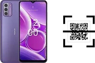 Wie lese ich QR-Codes auf einem Nokia G42?