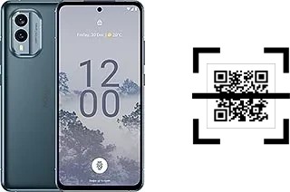 Wie lese ich QR-Codes auf einem Nokia X30?