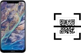 Wie lese ich QR-Codes auf einem Nokia X7?