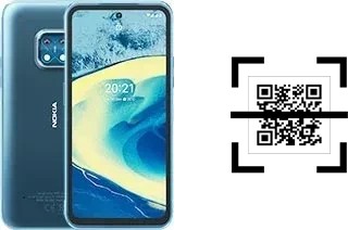 Wie lese ich QR-Codes auf einem Nokia XR20?