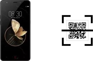 Wie lese ich QR-Codes auf einem nubia M2 Play?