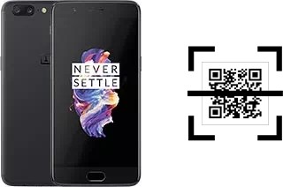 Wie lese ich QR-Codes auf einem OnePlus 5?