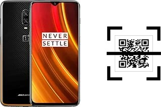 Wie lese ich QR-Codes auf einem OnePlus 6T McLaren?