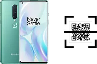 Wie lese ich QR-Codes auf einem OnePlus 8?