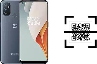 Wie lese ich QR-Codes auf einem OnePlus Nord N100?