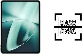 Wie lese ich QR-Codes auf einem OnePlus Pad?