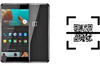 Wie lese ich QR-Codes auf einem OnePlus X?