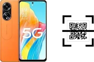 Wie lese ich QR-Codes auf einem Oppo A1 (2023)?