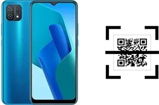 Wie lese ich QR-Codes auf einem Oppo A16e?