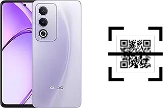 Wie lese ich QR-Codes auf einem Oppo A3 Pro (India)?