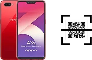 Wie lese ich QR-Codes auf einem Oppo A3s?