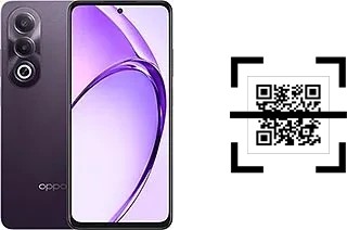 Wie lese ich QR-Codes auf einem Oppo A3x (China)?