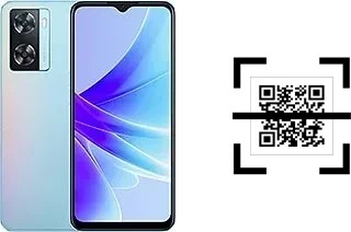 Wie lese ich QR-Codes auf einem Oppo A57s?