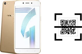 Wie lese ich QR-Codes auf einem Oppo A71?