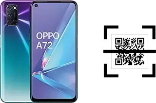 Wie lese ich QR-Codes auf einem Oppo A72?