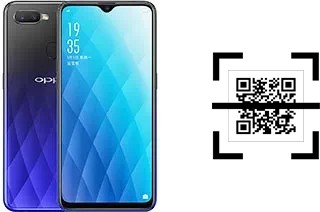 Wie lese ich QR-Codes auf einem Oppo A7x?