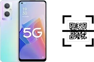 Wie lese ich QR-Codes auf einem Oppo A96?