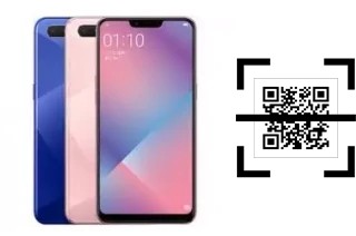 Wie lese ich QR-Codes auf einem Oppo AX5s?