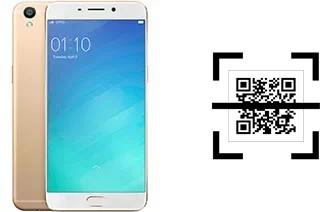 Wie lese ich QR-Codes auf einem Oppo F1 Plus?