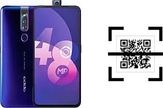 Wie lese ich QR-Codes auf einem Oppo F11 Pro?