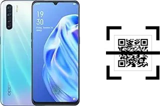 Wie lese ich QR-Codes auf einem Oppo F15?