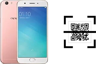 Wie lese ich QR-Codes auf einem Oppo F1s?